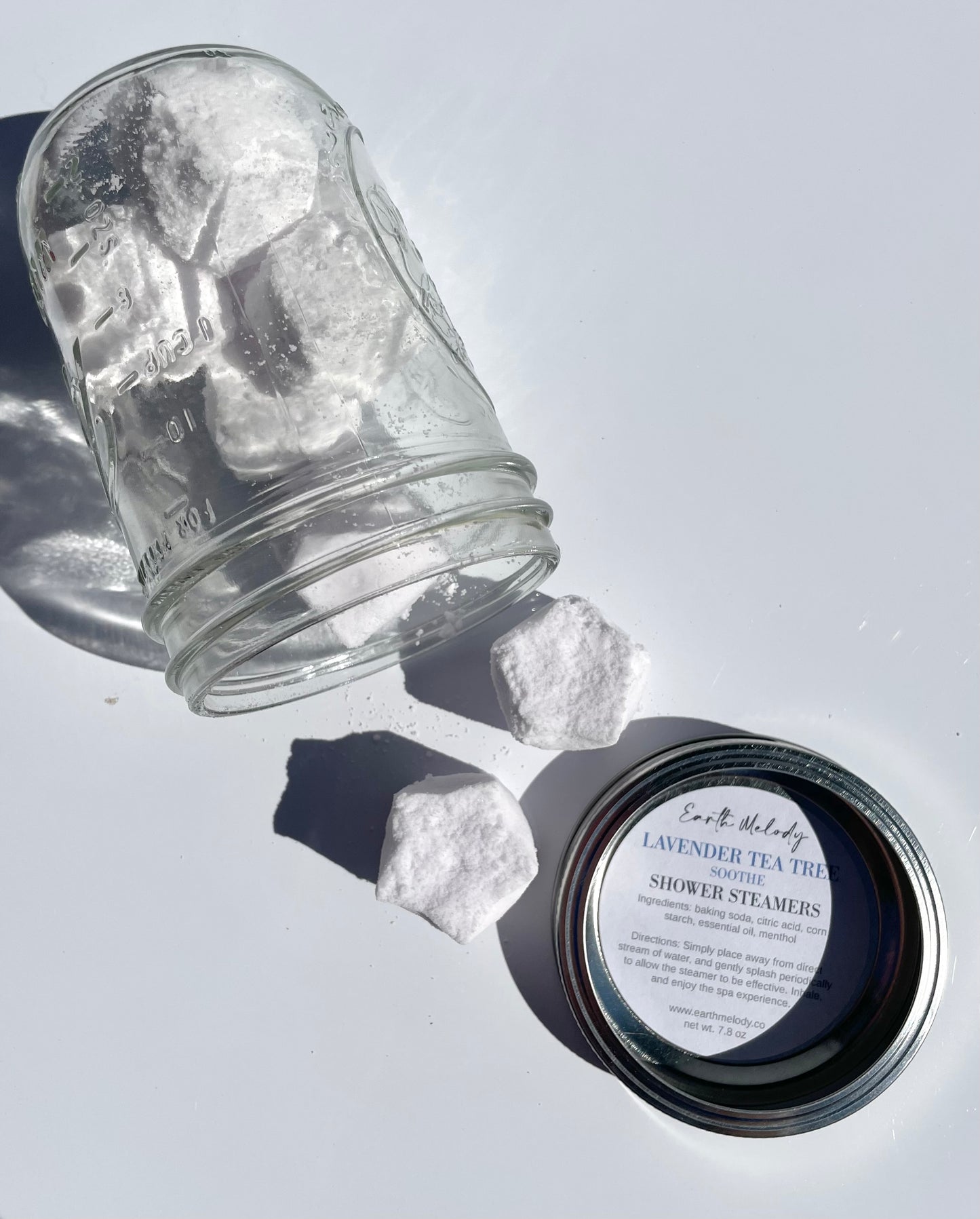 Lavender Tea Tree Shower steamer, calming soothing