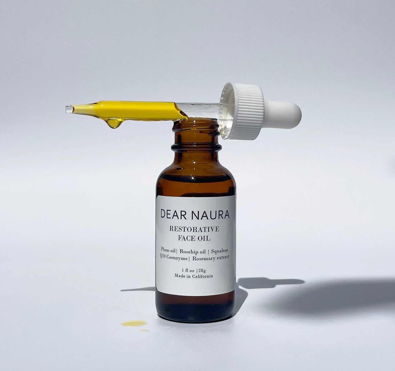 Lightweight_luxury face oil with plum rosehip seed oil, squalene with CoEnzyme Q10_anti-aging oil, anti-hyperpigmentation