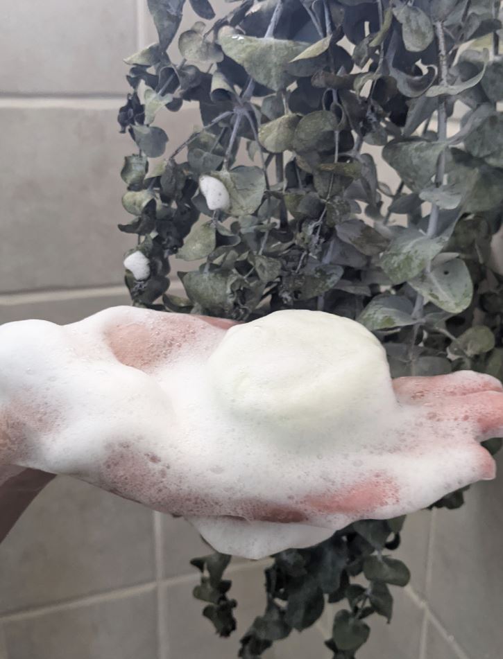 non-frizzy, volumizing, smell great!